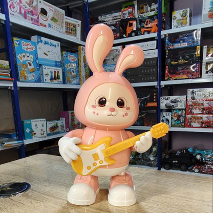 🐰🎸 أرنب الغيتار الراقص